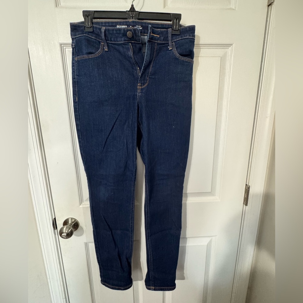 Old Navy Dark Blue Straight Jeans